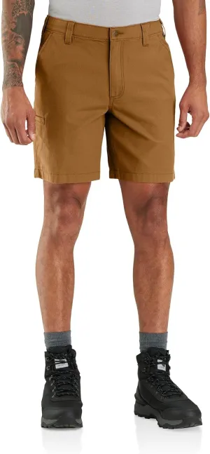 Carhartt Men's 105841 Rugged Flex? Relaxed Fit Canvas Work Short - 8 in